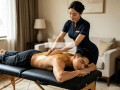123养生摩耶按摩App下载，300元券+上门推拿同城30分钟到家
